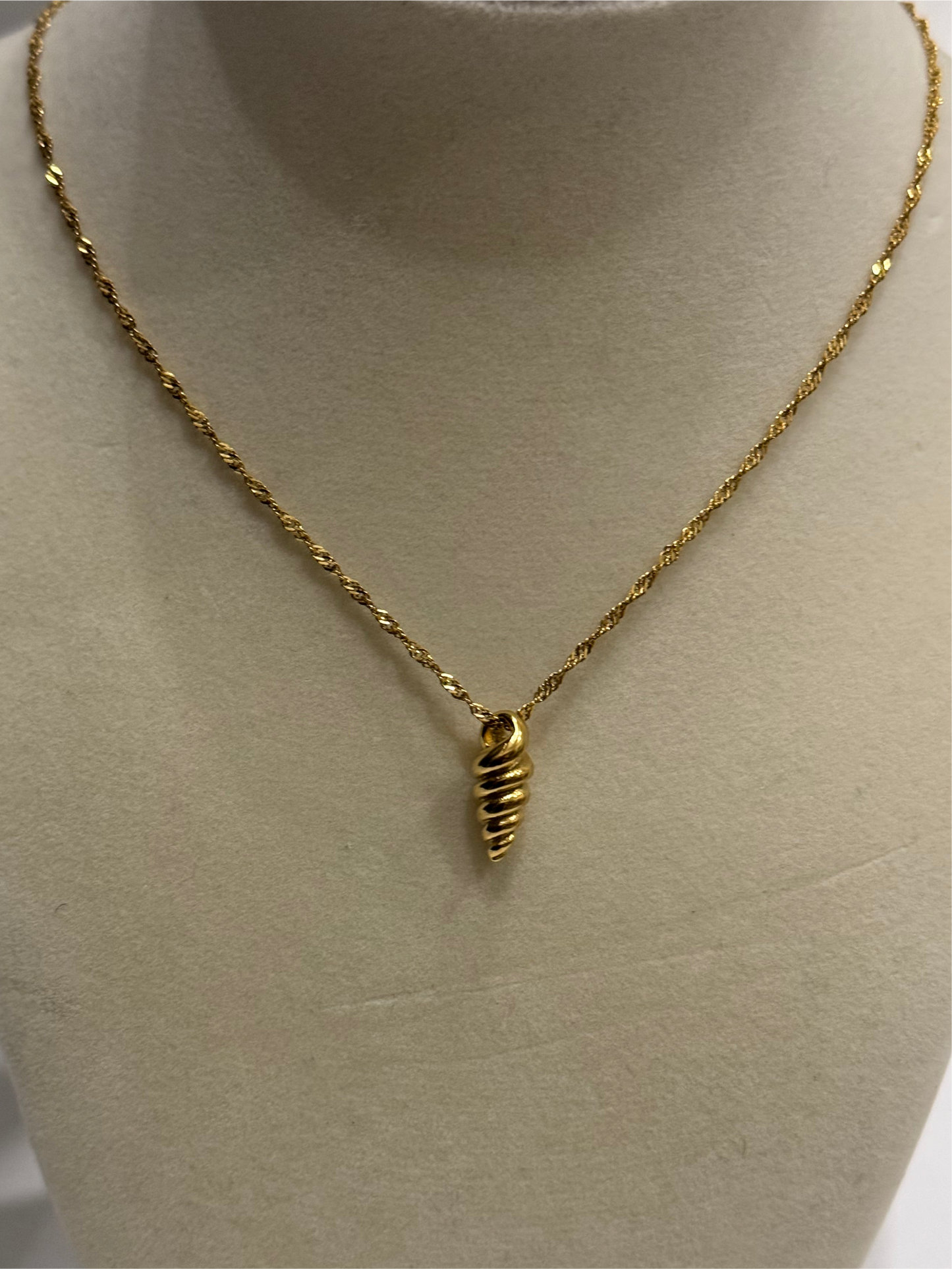 Bayou gold necklace