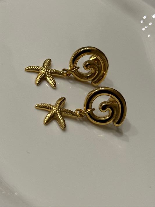 Aloha starfish earrings