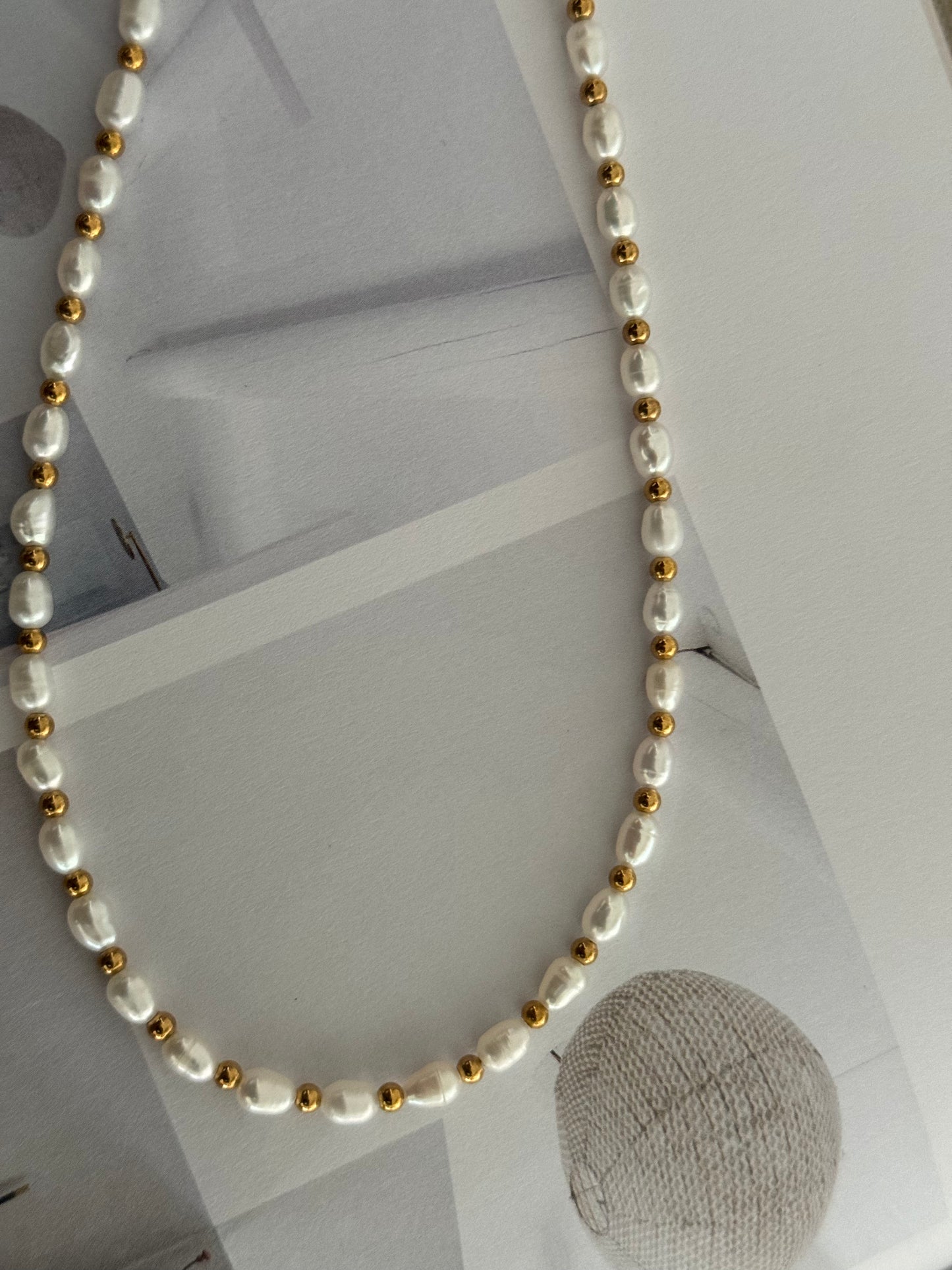 Azura freshwater pearl necklace